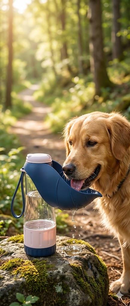 HydroPaw™ - La Botella 3 en 1 para Paseos Premium